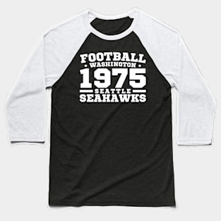 Football Washington 1975 Seattle Seahawks Baseball T-Shirt